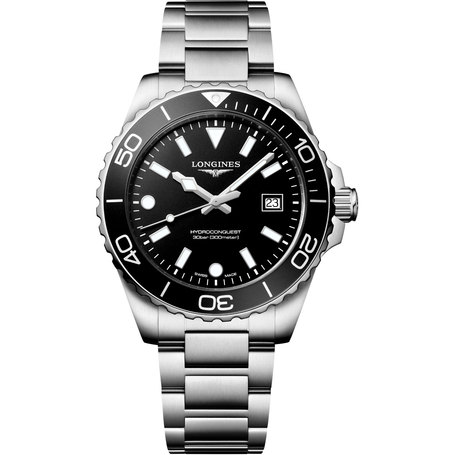 Longines-Hydroconquest-Quarzo-42mm-L37694566-Fronte