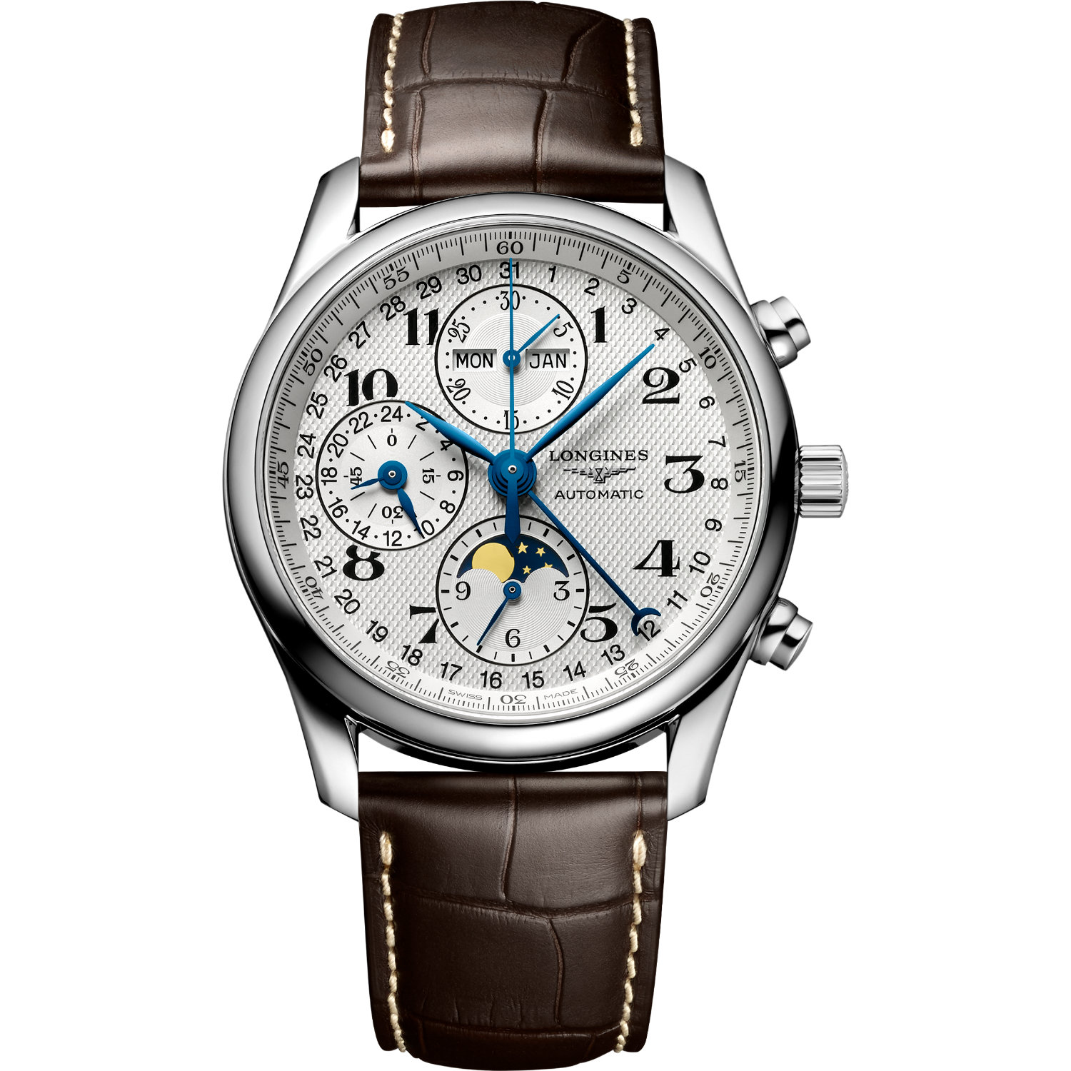 Longines-Master-Collection-Chrono-Fasi-Lunari-Automatico-40mm-L26734783-Fronte