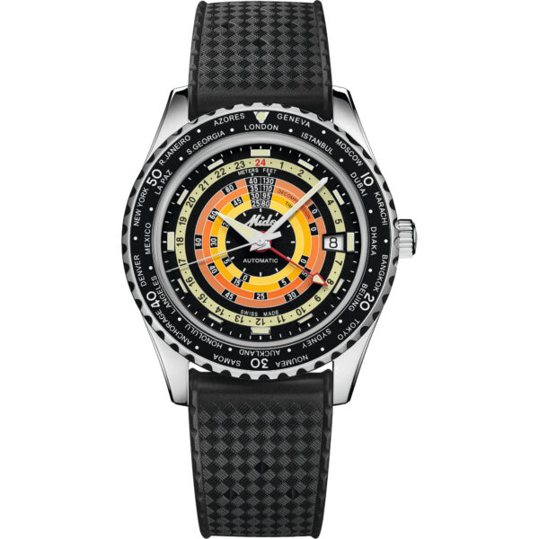Mido Ocean Star Decompression Worldtimer Automatico 40.5mm