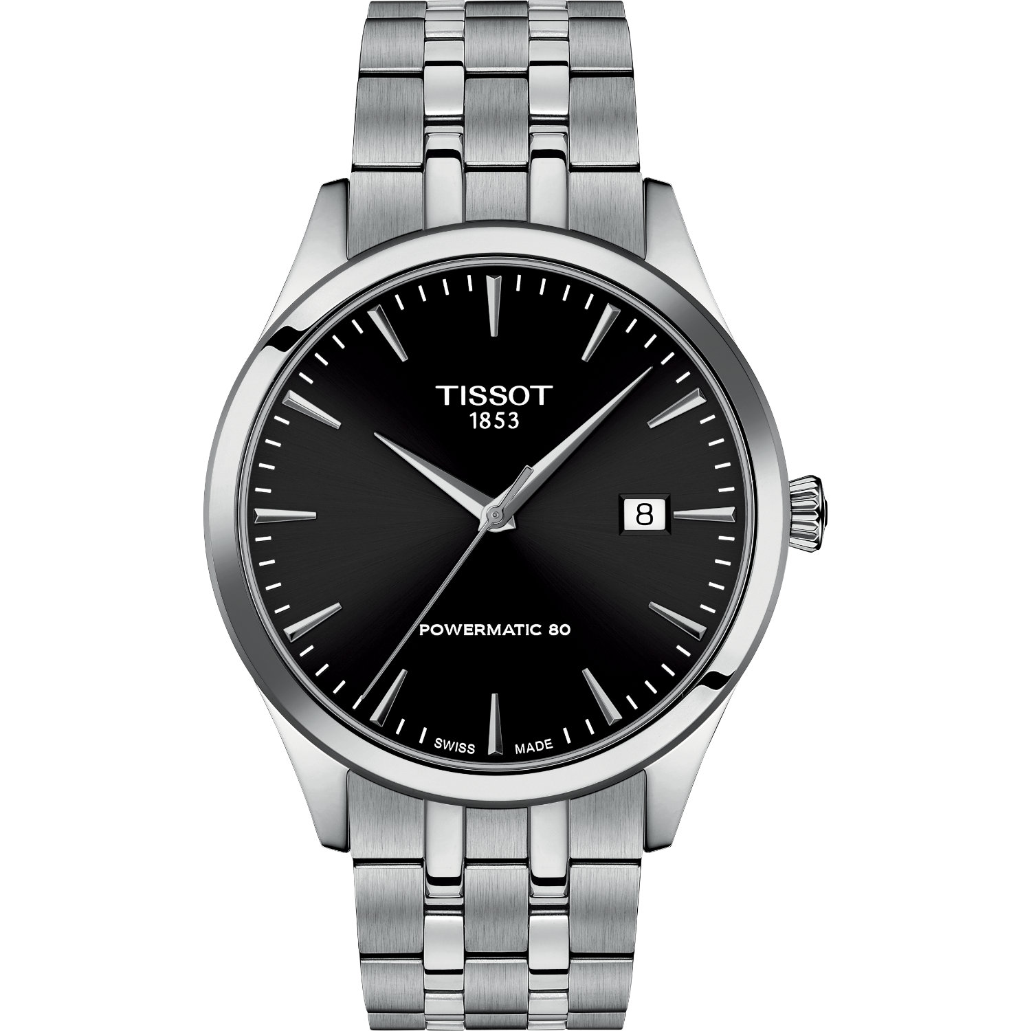 Orologio Tissot Classic Dream Automatico 40mm. Cassa in acciaio con vetro zaffiro, movimento automatico Powermatic 80. Impermeabile 50 metri.