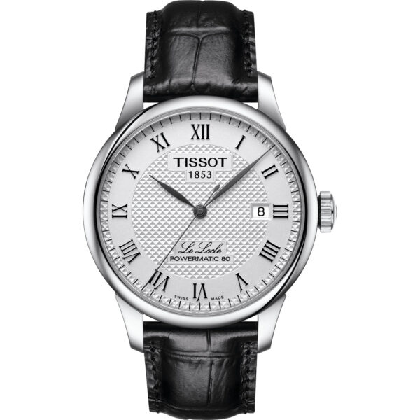 Orologio Le Locle Automatico. Cassa in acciaio da 39.3 mm, orologio con movimento automatico e fondello a vista e vetro zaffiro.