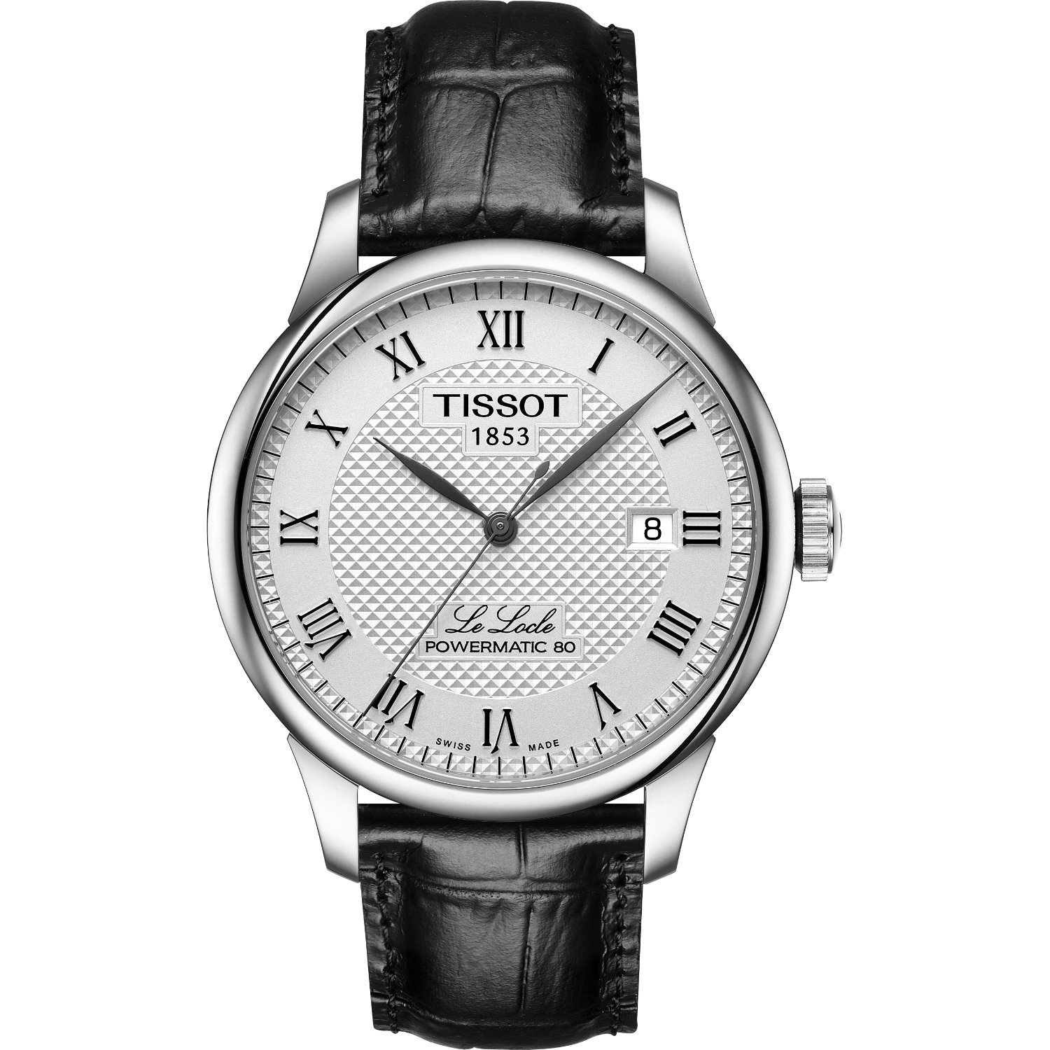Orologio Le Locle Automatico. Cassa in acciaio da 39.3 mm, orologio con movimento automatico e fondello a vista e vetro zaffiro.