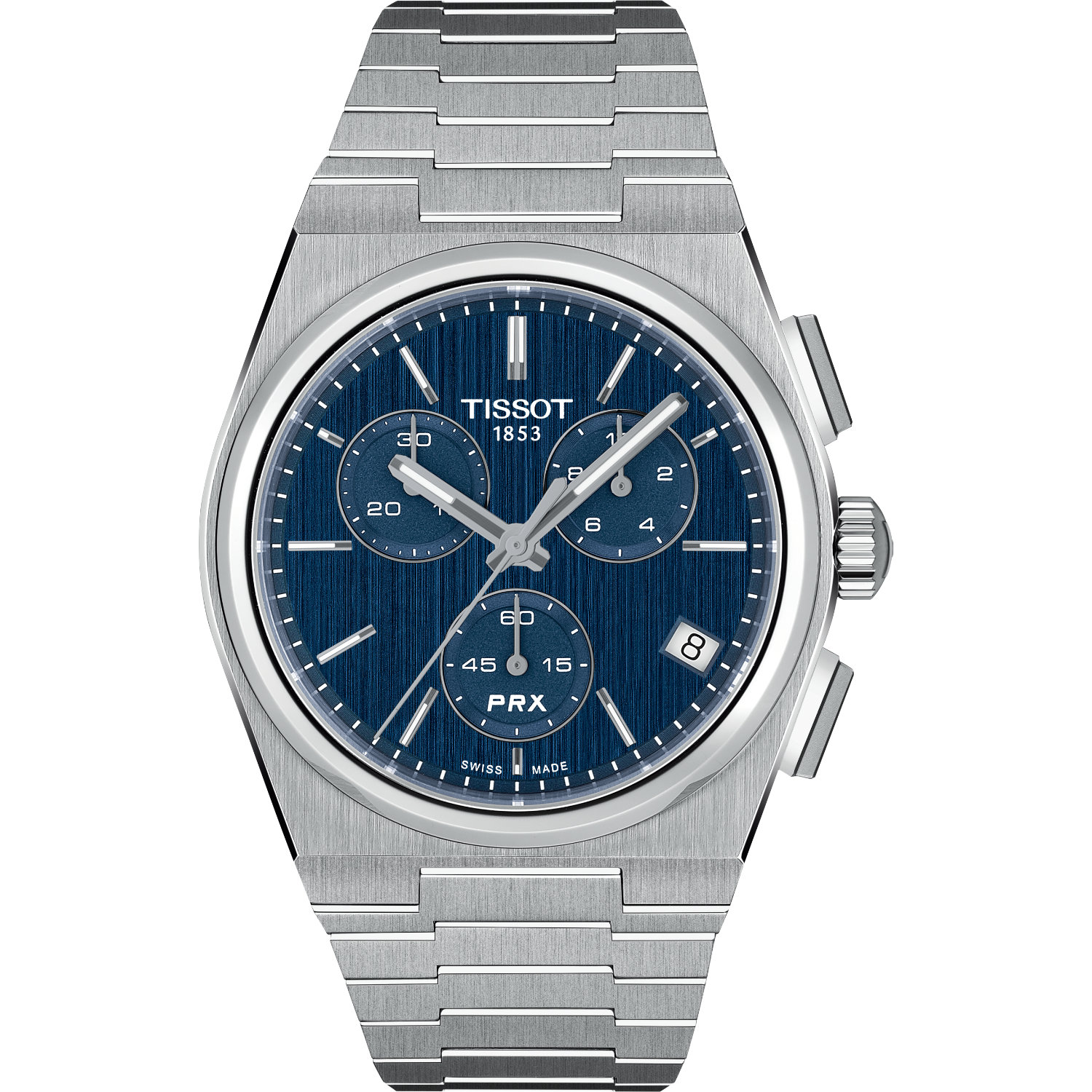 Tissot-PRX-Chrono-Quarzo-41mm-T1374171104100-Fronte